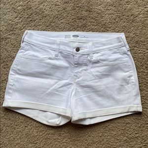 Old Navy White Denim Shorts
